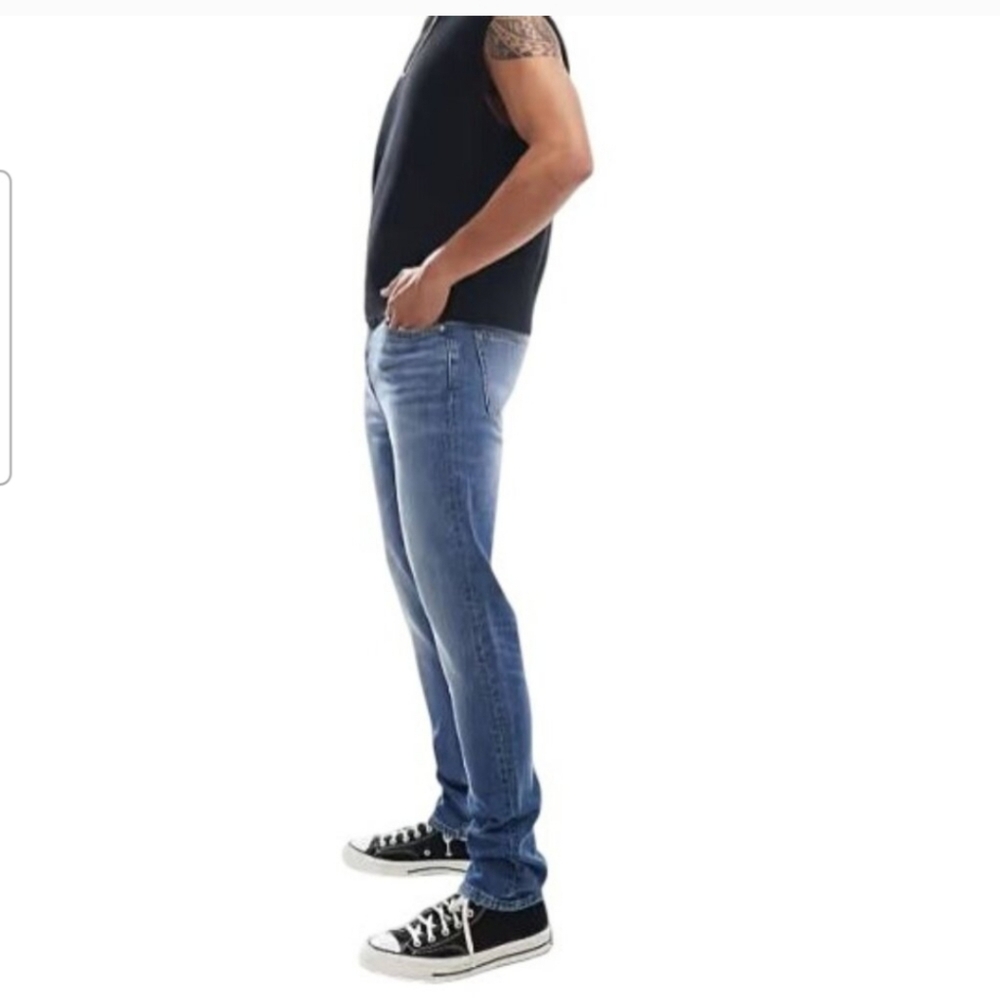 ASOS DESIGN Men's Skinny Jeans in Medium Wash Size 32